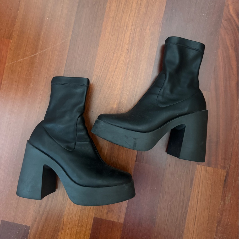 ASOS Black Platform Boots